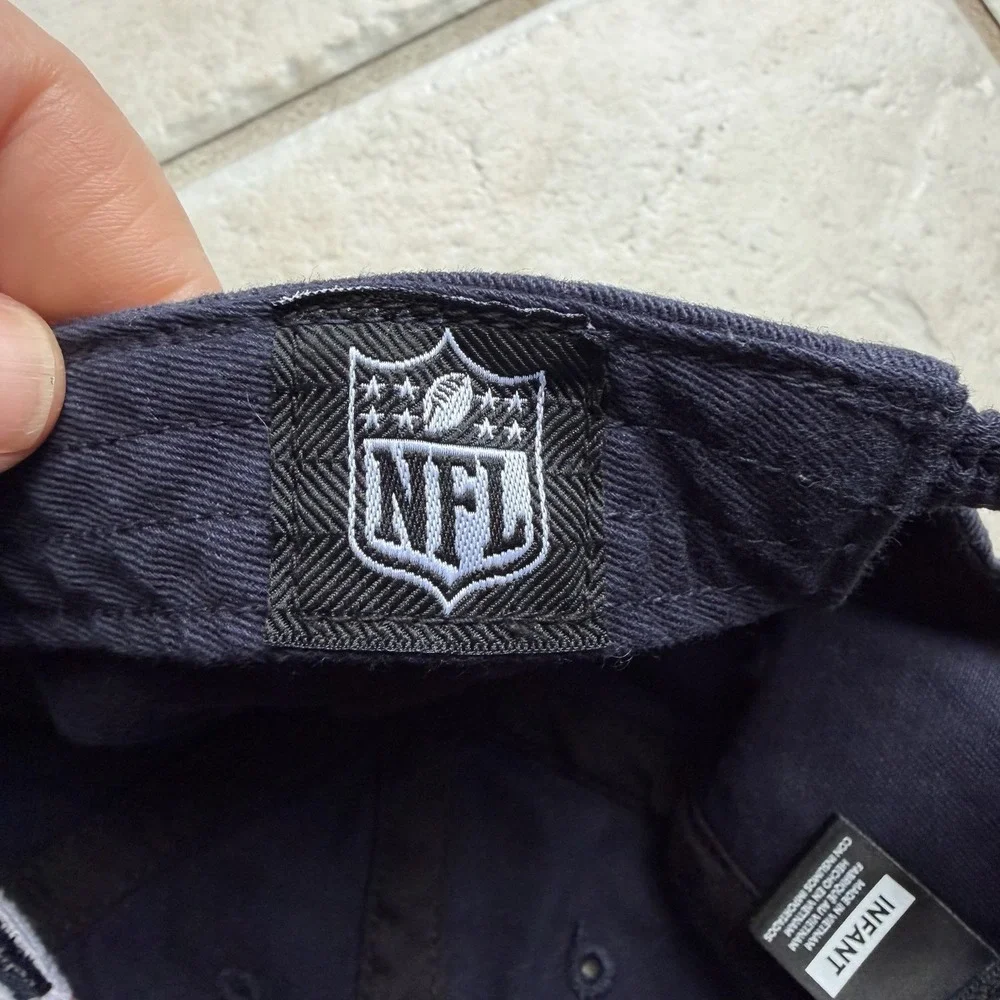 New England Patriots INFANT Baby Youth Kids Hat Cap NFL Football '47 Brand- Blue